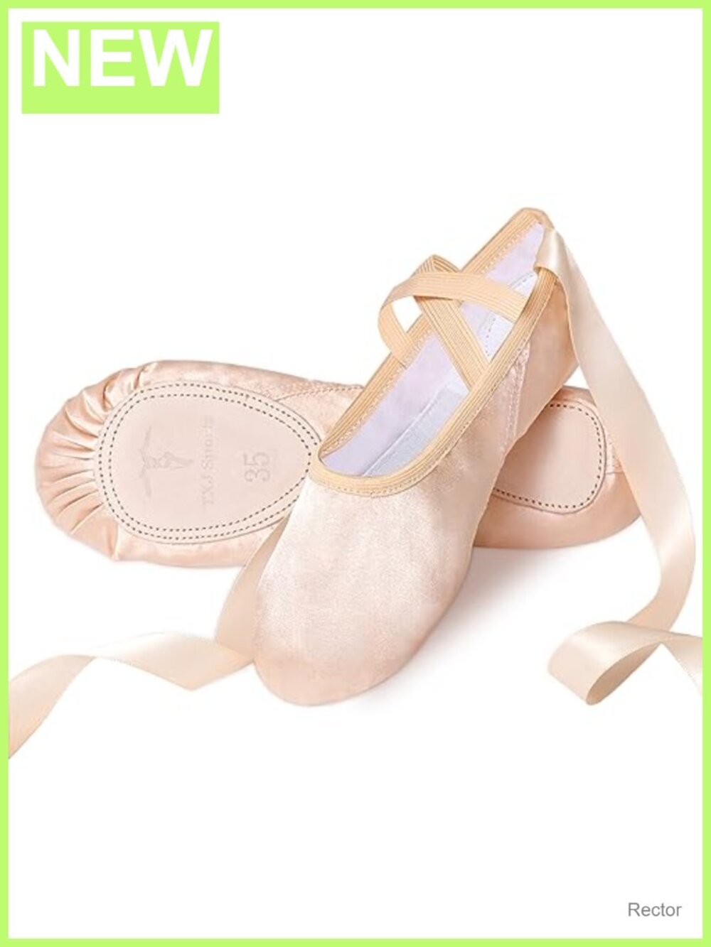 Ballet Shoes for Girls Satin Split Sole Dance Shoes